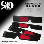 visori cartoncino S3D-003-GM BLACK verde magenta scenes stampa personalizzabile
